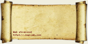 Mina Perković vizit kartica